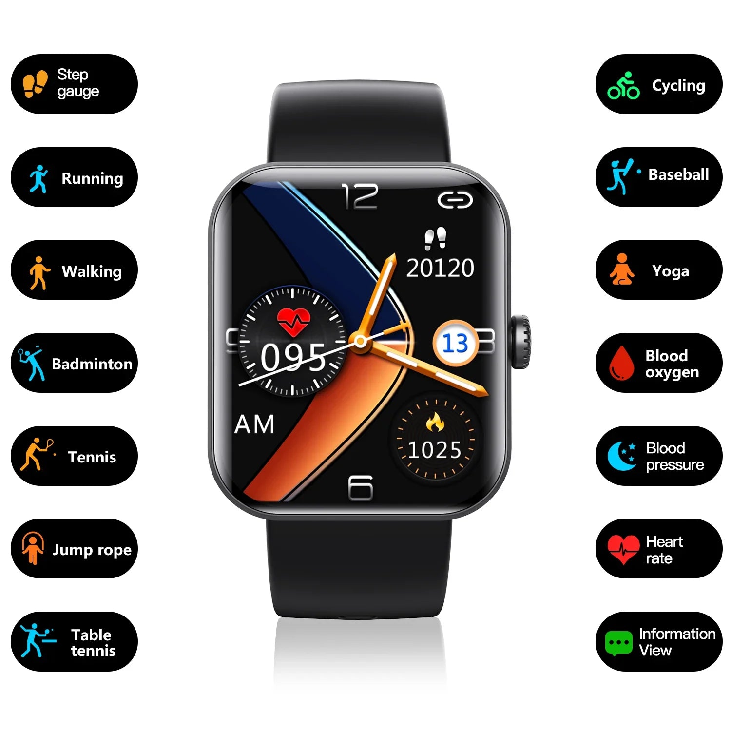 ALEX™ – Multifunction Smartwatch with Bluetooth