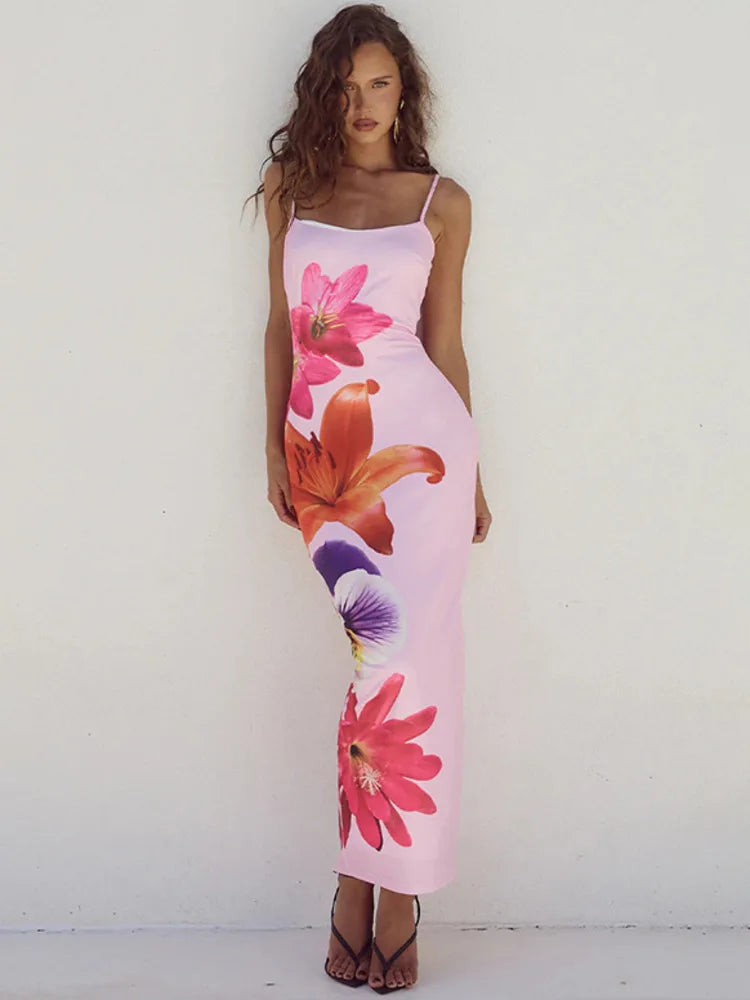 Floral Summer Midi Dress™